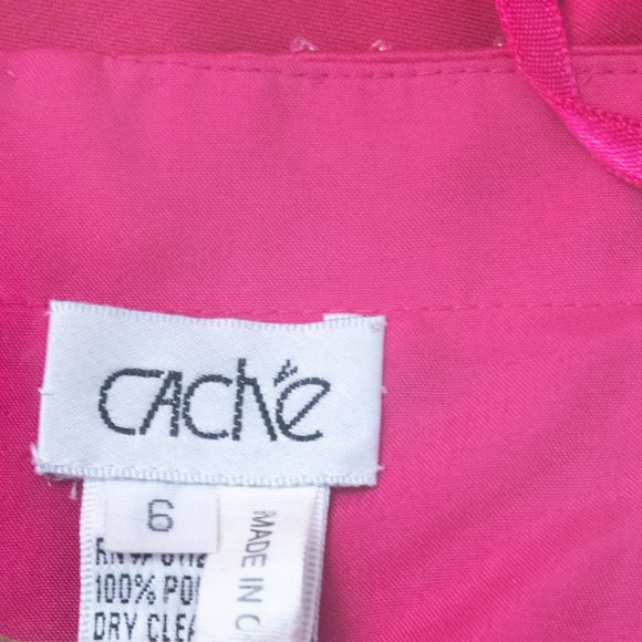 Vintage 80s 90s Barbie S Cutout Formal Gown Dress Pink - Picture 8 of 9